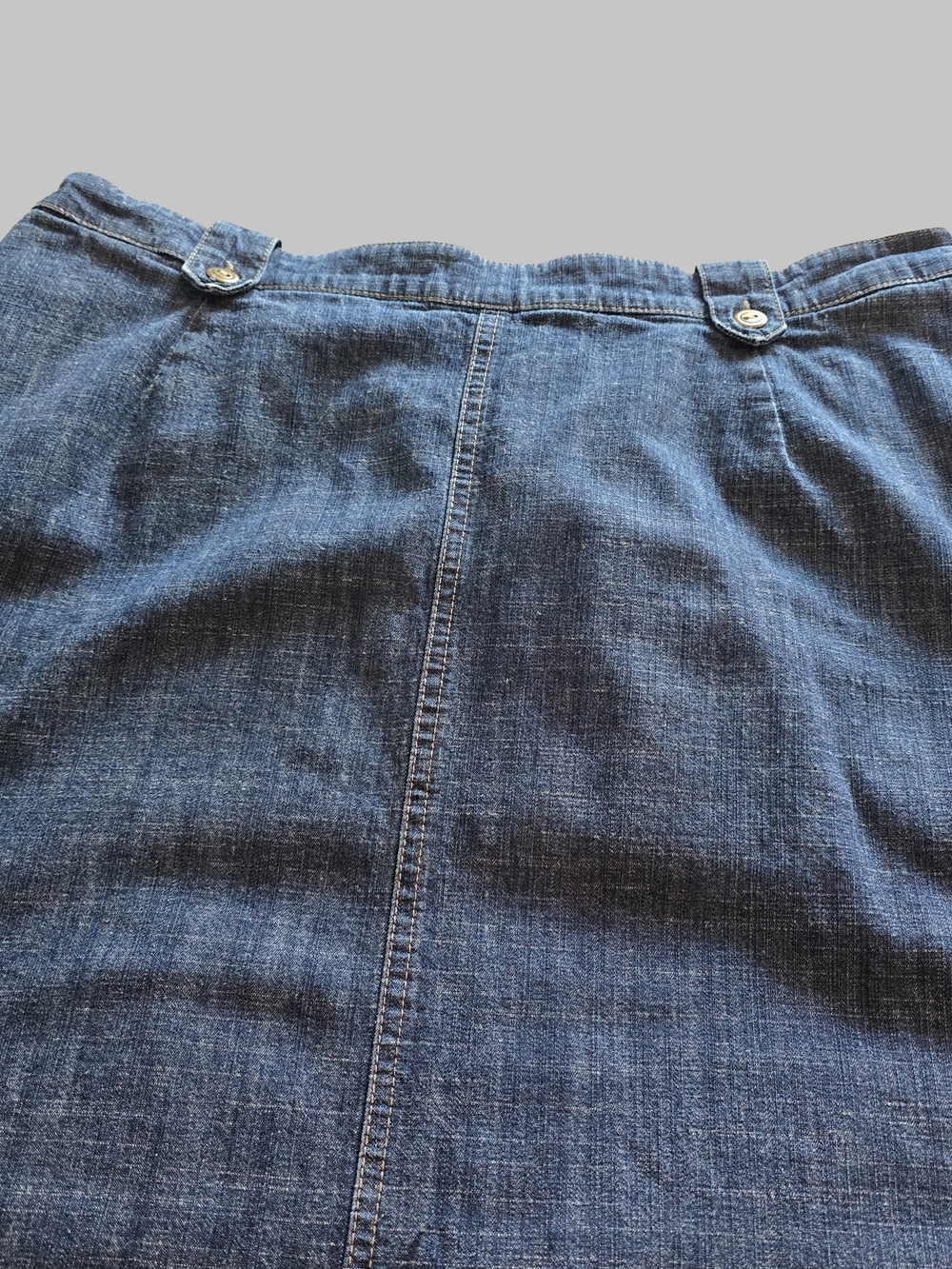Napa Valley Woman Dark Wash Denim Maxi Skirt Size 18W - Picture 3 of 8